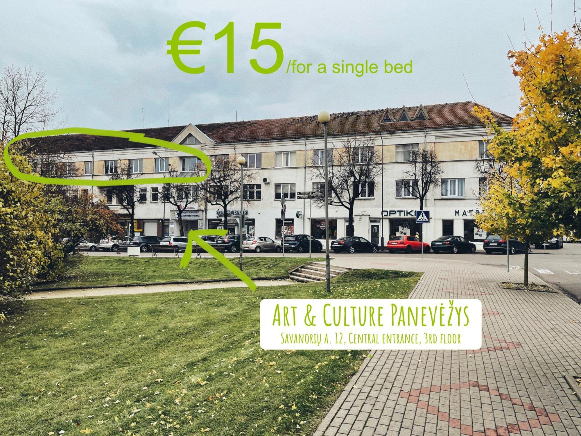 Art & Culture Panevezys旅舍 外观 照片